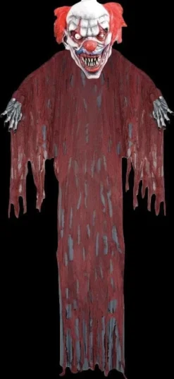 Morris 12' "Evil Clown" Hanging Halloween Decoration Props