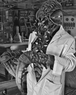 The Horror Dome Lab Experiment Poster Decorations