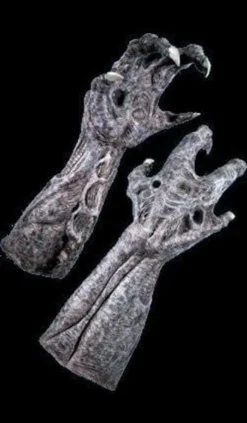 Morris "Alien Latex Hands" Halloween Costume Gloves