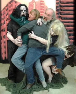 Morris "Attacking Zombie Photo Op Display" Professional Halloween Decoration Props