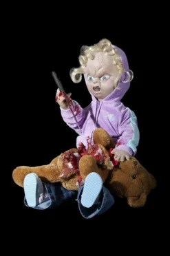 Distortions "Bad Doll" Electric Halloween Animatronic Prop Props