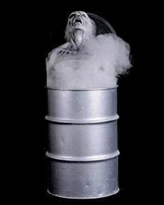 Distortions "Barrel Burster" Halloween Animatronic Animatronics