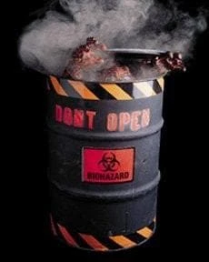 Distortions "Barrel EFX" Halloween Animatronic