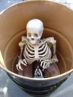 DC Props "Barrel Spitter Skeleton" Halloween Animatronic Animatronics