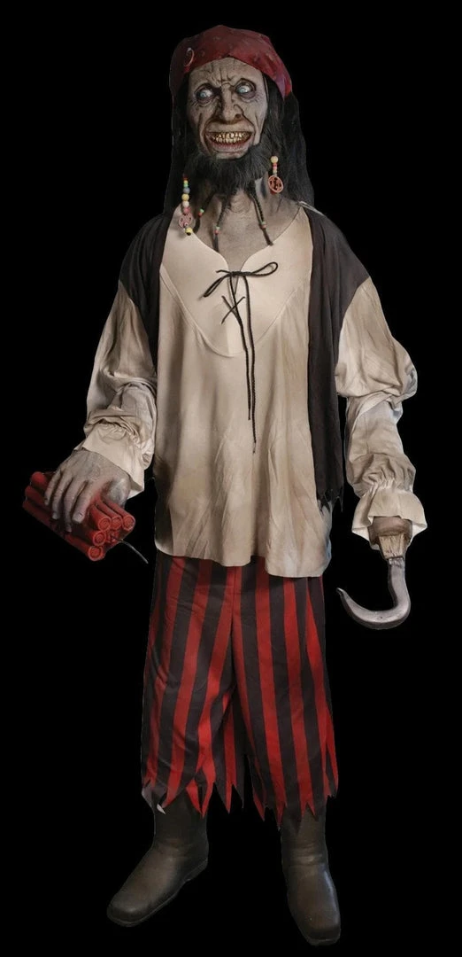 Distortions "Big Bang Billy" Electric Animated Pirate Halloween Prop Props