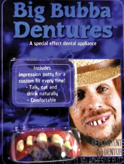 Morris Big Bubba Dentures Makeup & Accessories