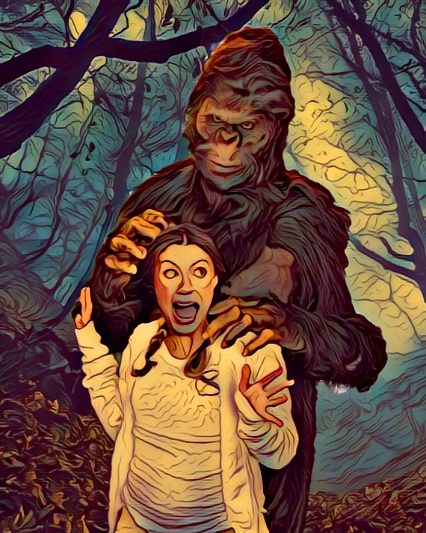 The Horror Dome Bigfoot Poster Decorations