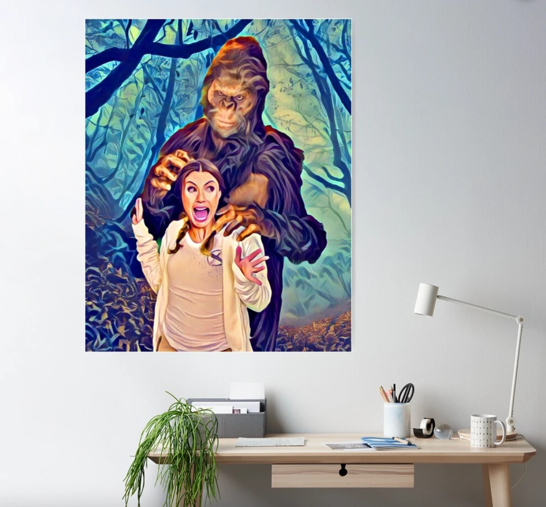 The Horror Dome Bigfoot Poster Decorations