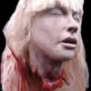 Morris "Blonde Debbie" Bloody Severed Head Halloween Prop