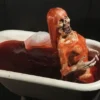 Distortions Animatronics "Blood Bath Zombie" Halloween Animatronic