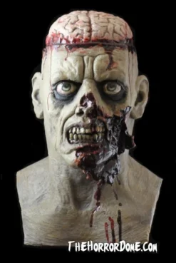 The Horror Dome Masks "Brain Dead Zombie" HD Studios Pro Mask