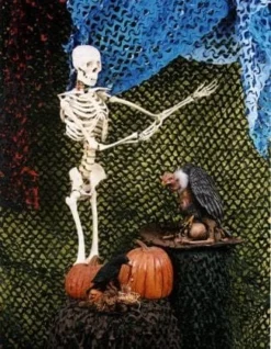 Morris "Camo Crazy Background - 8 X 10 - Blue / Light Blue" Haunted House Decoration Decorations