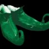 Morris Accessories "Classic Elf Shoes - Green" Christmas Costume Accessory