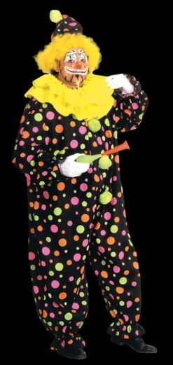 Morris "Clown - Neon Dotted" Costume Costumes
