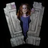 Distortions "Cracking Crypt Zombie" Static Graveyard Halloween Prop Props