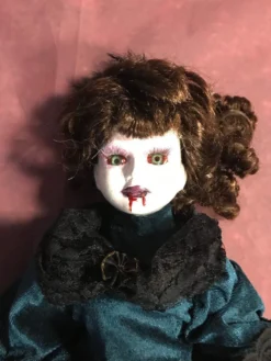 Morris Props "Creepy Porcelain Doll - Vampira" HD Studios Halloween Prop
