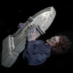 Distortions Props "Dead Weight Tomb Zombie" Static Graveyard Halloween Prop