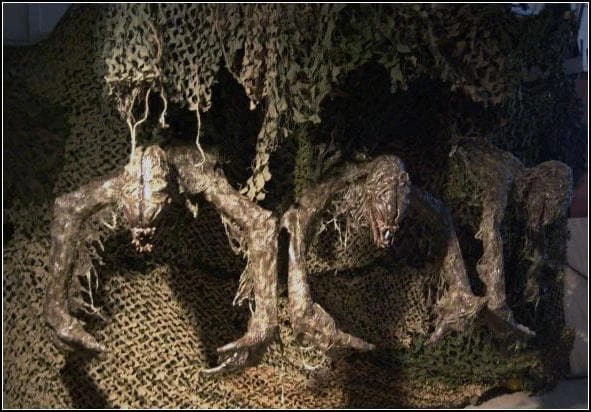 Nevermore Productions "Drop-Down Plant Creature" Halloween Animatronic