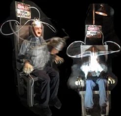 Distortions Animatronics "Electric Chair" Halloween Animatronic
