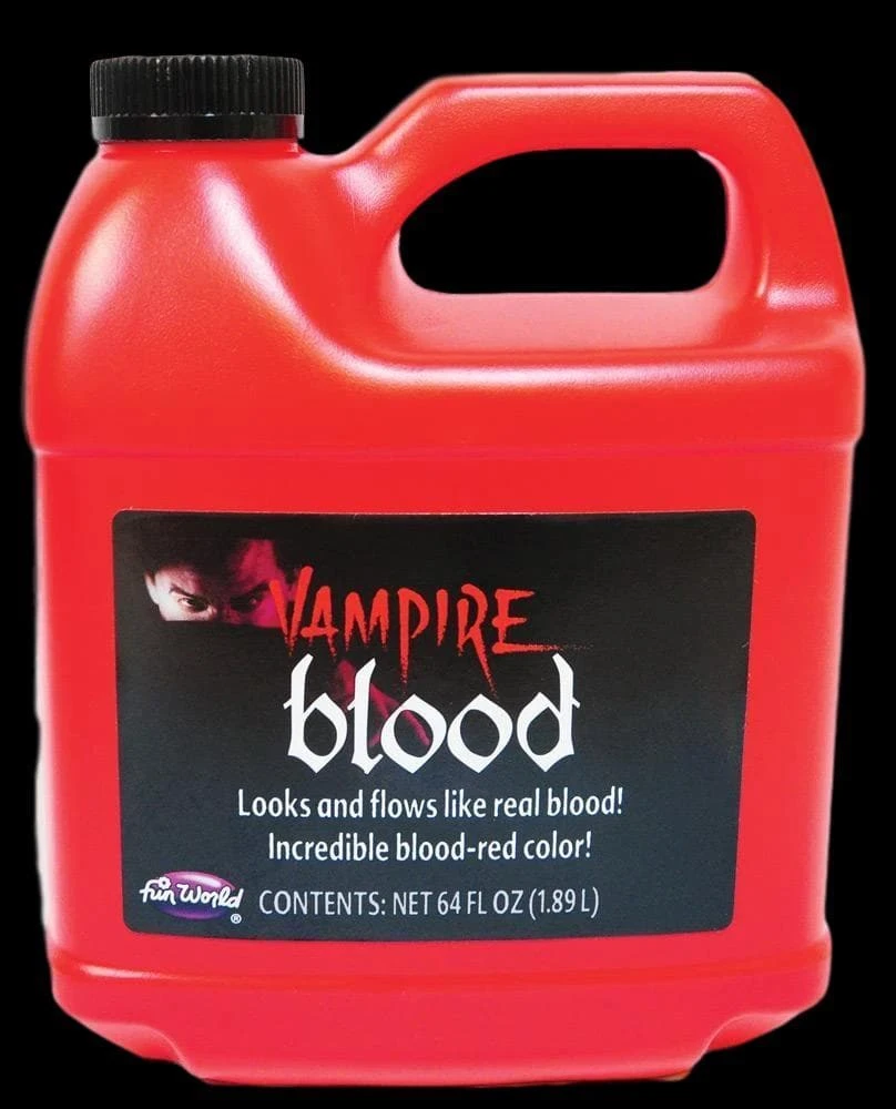 Morris Makeup & Accessories "Fake Blood - 1/2 Gallon" Halloween Costume Accessory