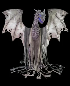 Morris "Fire-Breathing Dragon" Electric Animated Halloween Prop