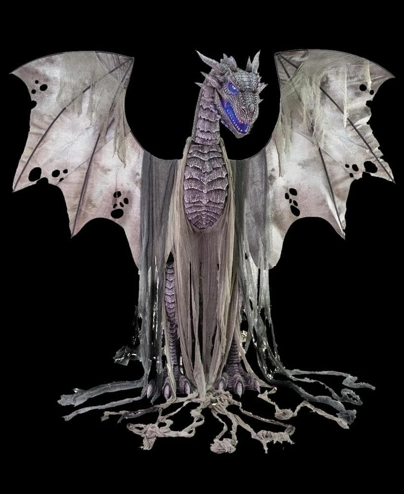 Morris "Fire-Breathing Dragon" Electric Animated Halloween Prop