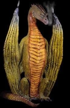 Distortions "Fire-Breathing Dragon" Professional Halloween Animatronic Animatronics