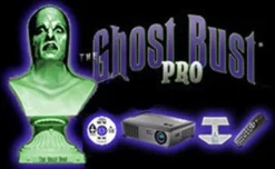Night Frights Horror Movie Props "Ghost Bust Pro - Pirate Captain's Bust" Animated Haunted Projection Prop