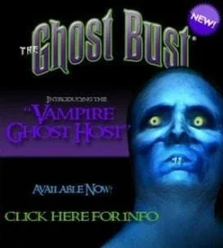 Night Frights "Ghost Bust - Vampire" Animated Haunted Projection Prop Horror Movie Props