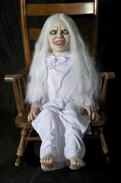 Morris "Ghost Girl" Electric Animated Halloween Prop Props