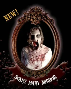 Night Frights "Haunted Mirror - Scary Mary" Professional Animated Halloween Decoration