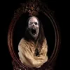 Night Frights Zombie Props "Haunted Mirror - Zombie Asylum" Professional Animated Halloween Decoration