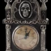 Morris Haunted Raven Clock Animated Prop