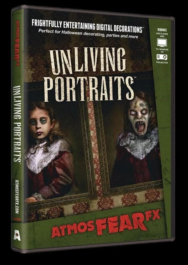Morris Decorations "Horror Effects DVD - Unliving Atmosfear FX" Haunted House Video Effects