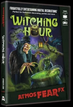 Morris Decorations "Horror Effects DVD - Witching Hour" Haunted House Video Effects