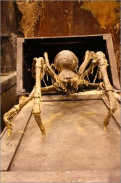 Nevermore Productions "Jumping Crate Spider" Halloween Animatronic Animatronics