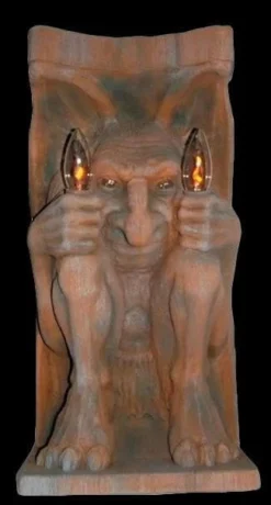 Morris Props "Lighted Gargoyle Wall Mount" Haunted House Decoration