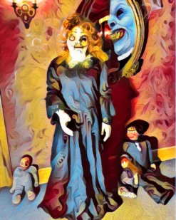 The Horror Dome Mirror Mirror Poster Decorations