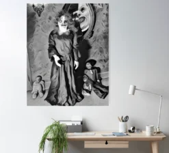 The Horror Dome Mirror Mirror Poster Decorations