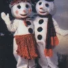 Morris "Mister Snowman" Professional Mascot Suit