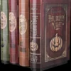 Morris "Moving Haunted Books" Animated Halloween Prop Props