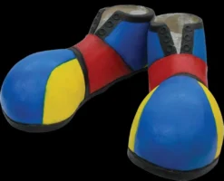 Morris "Multi-Color Clown Shoes - Latex" Halloween Costume Accessory Themed Costumes