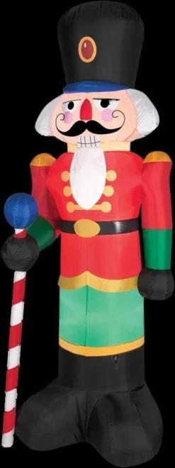 Morris General Decorations "Nutcracker" Air-blown Inflatable Christmas Decoration