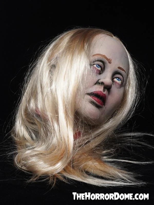 The Horror Dome "Ophelia Severed Head" HD Studios Ultra Realistic Halloween Prop Props