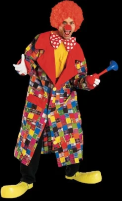 Morris Costumes "Patches The Clown" Costume (Adult Size)