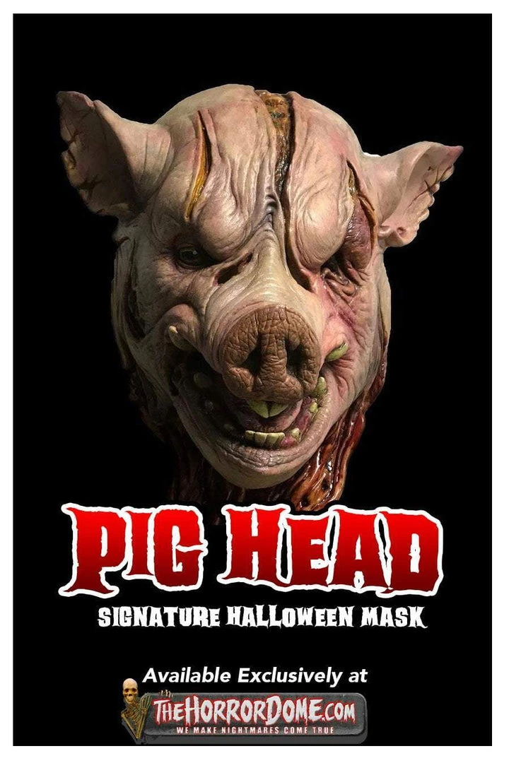 The Horror Dome Masks "Pig Head" HD Studios Pro Mask