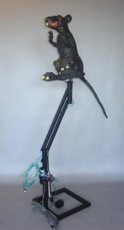 DC Props "Pop Up Spitting Rat" Halloween Animatronic