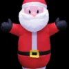 The Horror Dome "Santa" Inflatable Christmas Decoration - 4 Foot Tall Christmas Decorations