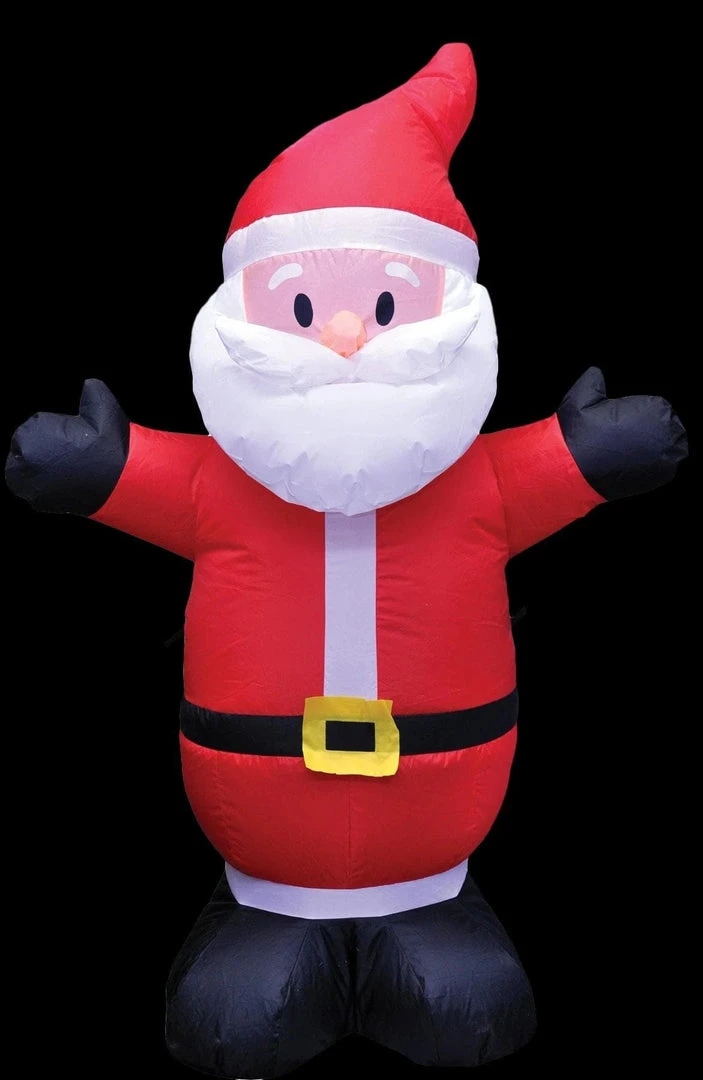 The Horror Dome "Santa" Inflatable Christmas Decoration - 4 Foot Tall Christmas Decorations