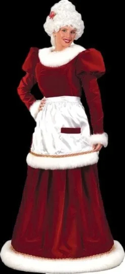 Morris "Santa Mrs. Velvet Dress - SM MD" Costume Costumes